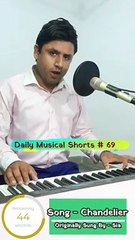 Chandelier (Cover) | (Daily Musical Shorts #69) | Acorn Wolve | #Shorts