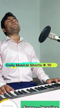 Imagine (Cover) | (Daily Musical Shorts #70) | Acorn Wolve | #Shorts