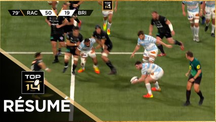 TOP 14 - Résumé Racing 92-CA Brive: 57-19 - J17 - Saison 2021/2022