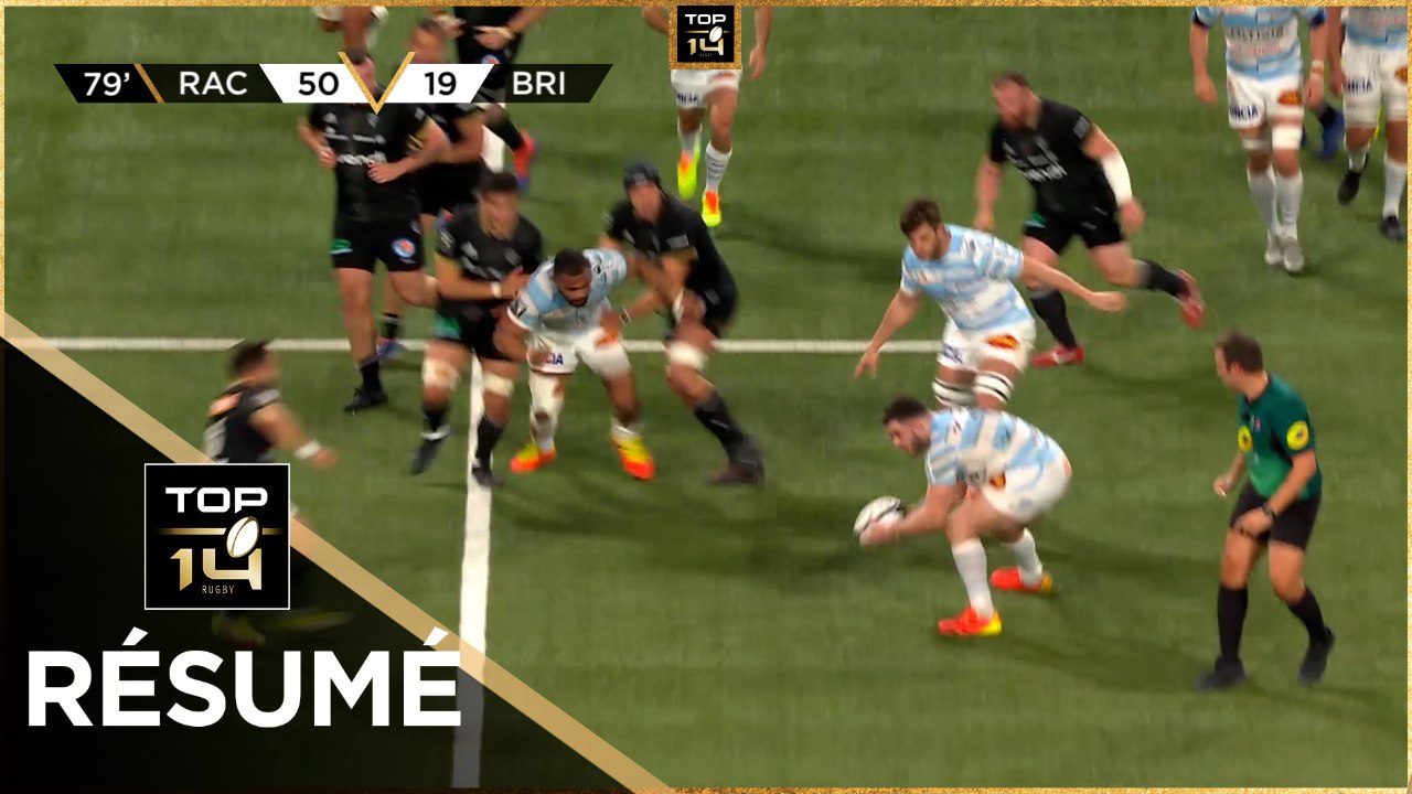 TOP 14 - Résumé Racing 92-CA Brive: 57-19 - J17 - Saison 2021/2022