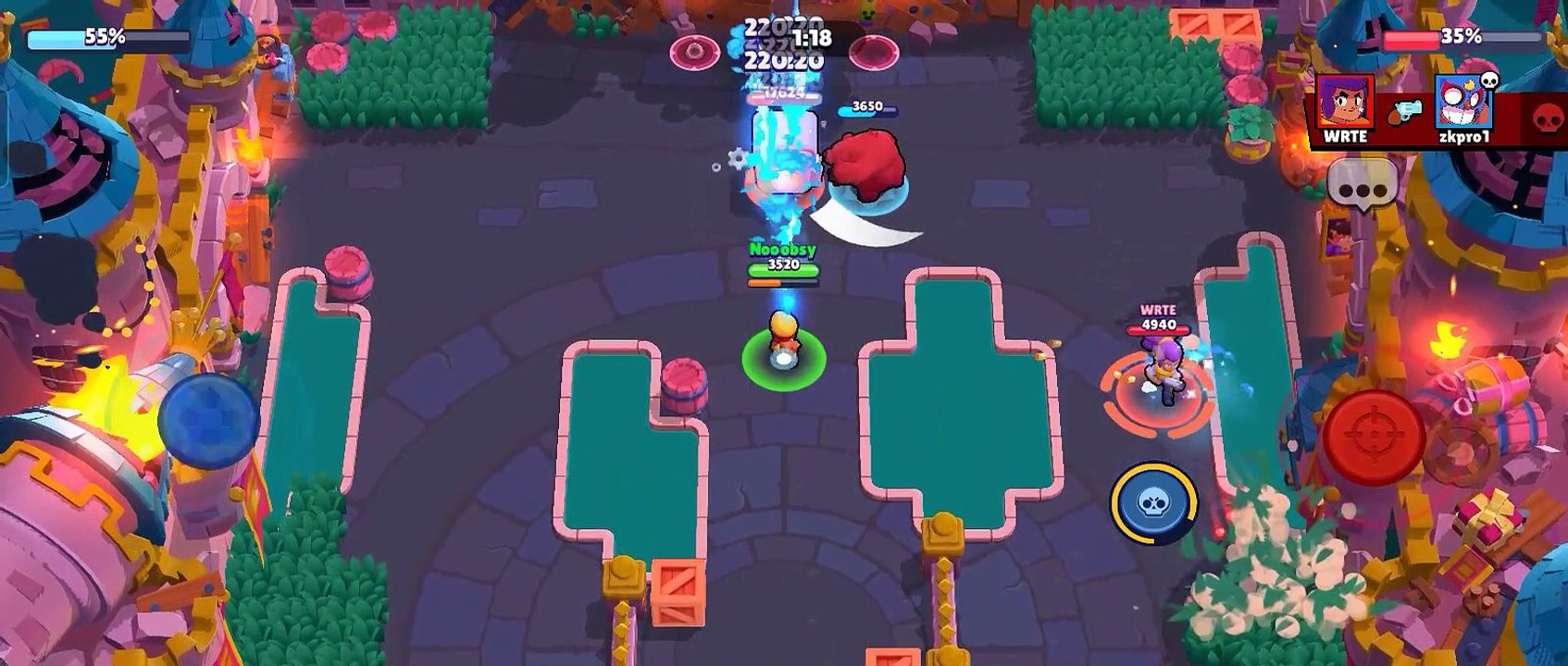 BRAWL STARS - GAMEPLAY ‍♀️ #Shorts #shorts