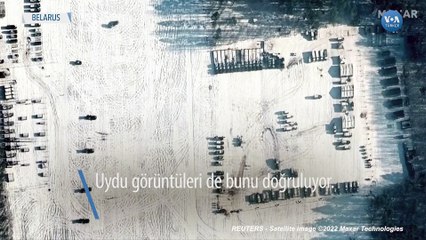 Ukrayna’nın Belarus Sınırına Rus Askeri Yığınağı