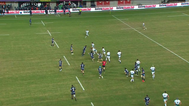 TOP 14 - Essai de Jacobus Meyer REINACH 3 (MHR) - Montpellier Hérault Rugby - Section Paloise - J17 - Saison 2021/2022