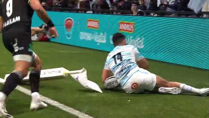TOP 14 - Essai de Donovan TAOFIFENUA (R92) - Racing 92 - CA Brive - J17 - Saison 2021/2022
