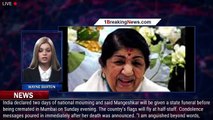 Legendary singer Lata Mangeshkar, the 'Nightingale of India,' dies at 92 after contracting COV - 1br