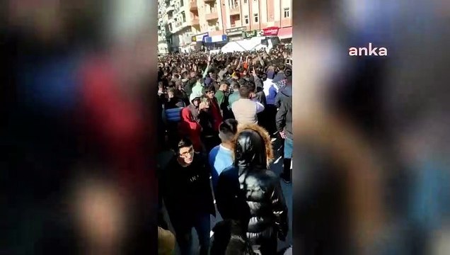 Mardin Kızıltepe'de zamlar protesto edildi; polis biber gazıyla vatandaşlara müdahale etti