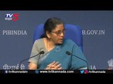 Nirmala Sitharaman Press Conference Live | Kannada News Live | TV5 Kannada