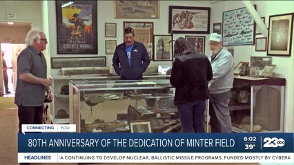 Celebrating 80 years of the dedication of Minter Field
