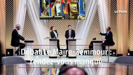 Débat Le Maire-Zemmour : rendez-vous manqué