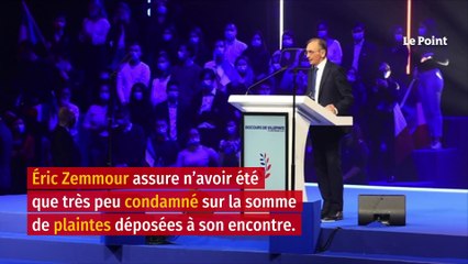 Toutes les fois où Éric Zemmour a été condamné (et relaxé)