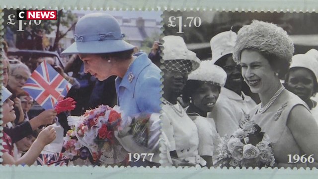 Jubilé d'Elizabeth II : Voici les 8 timbres émis spécialement par la poste britannique