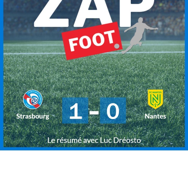 Résumé des actions et but de la 23e journée de Ligue 1 (Racing Club de Strasbourg - FC Nantes)