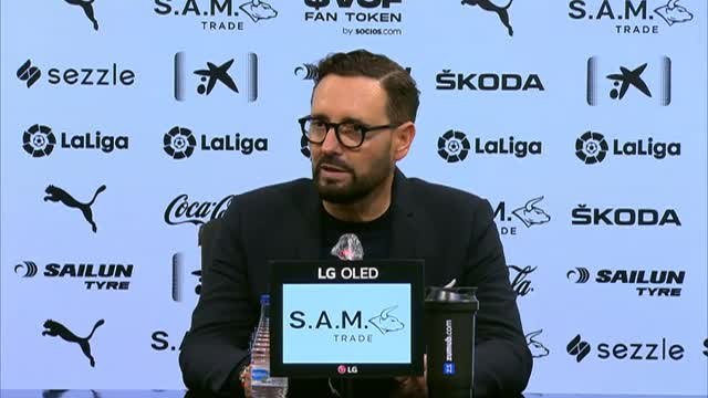 Bordalás: No entendemos cómo unos agarrones se pitan y otros no