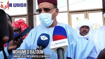 Tchad : Mohammed Bazoum réagit lors de l'investiture du défunt Maréchal à la présidentielle 2021.