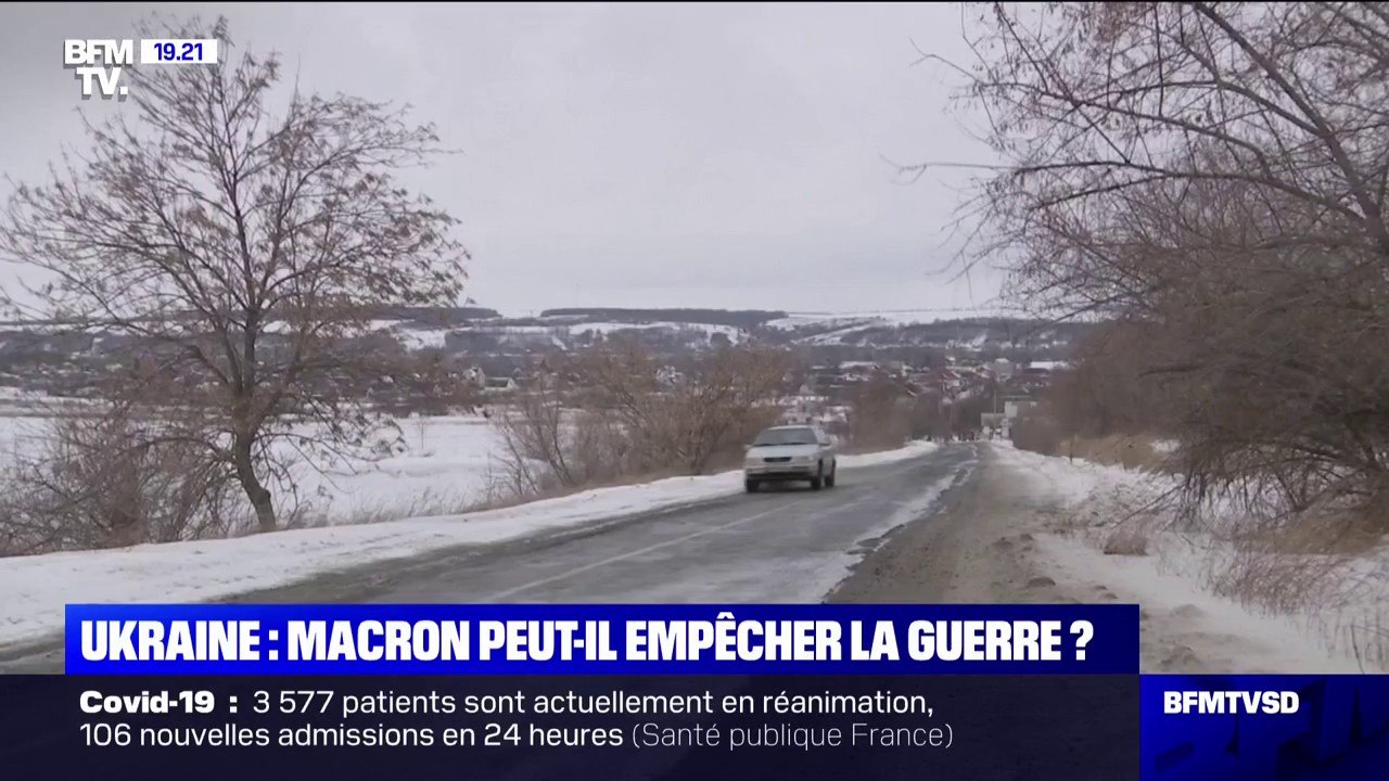 Ukraine: Emmanuel Macron peut-il freiner les tensions ?