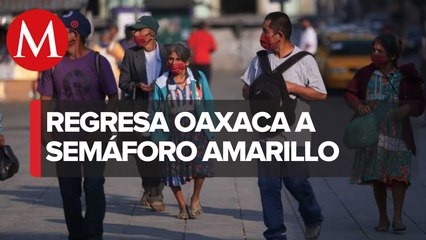Retrocede Oaxaca a semáforo amarillo; reportan 12 hospitales saturados