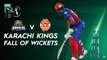 Karachi Kings Fall of Wickets | Karachi Kings vs Islamabad United | Match 14 | HBL PSL 7 | ML2G