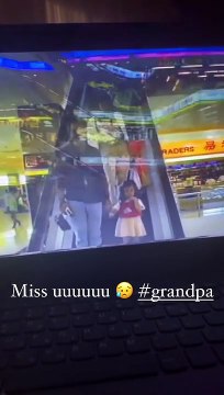 Καινούργιου: Τα συγκινητικά βίντεο από την παιδική της ηλικία με τον παππού της που έχει φύγει από τη ζωή