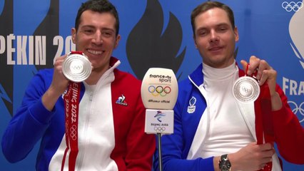 Quentin Fillon-Maillet et Emilien Jacquelin : "des conditions très compliquées"