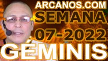 GEMINIS - Horóscopo ARCANOS.COM 6 al 12 de febrero de 2022 - Semana 07