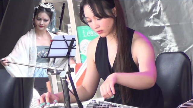 Chatswood Lunar New Year 3, Gusheng: Julia Lou, Kathy Zhou, Sylvia Wang n Chinese Garden 1, Sydney Lunar Festival 6, Sydney 5 Feb 2022