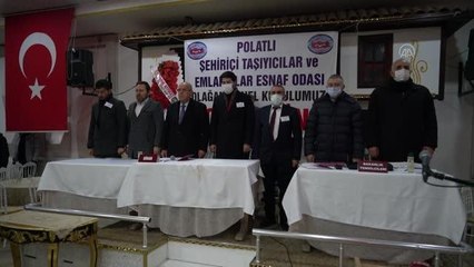 Polatlı Şehiriçi Taşıyıcılar ve Emlakçılar Esnaf Odası Başkanlığı'na Akkaya seçildi