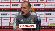 Der Zakarian : «Difficile de gagner contre ces grosses équipes» - Foot - L1 - Brest