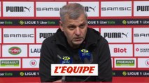 Genesio : «Maintenant, il faut confirmer» - Foot - L1 - Rennes