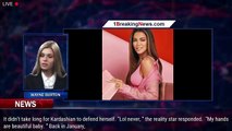 Khloé Kardashian Shuts Down Trolls Claiming She's Purposely Hiding Her Hands Following Jokes o - 1br