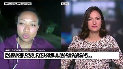 Cyclone Batsirai à Madagascar : Au moins 10 morts et des miliers de déplacés