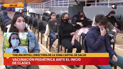 Vacunación pediátrica ante el inicio de clases