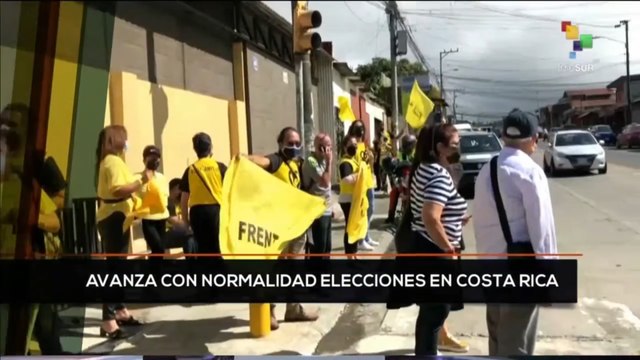 teleSUR Noticias 16:30 06-02: Prosiguen en total calma comicios generales en Costa Rica