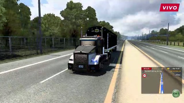 TE Kenworth T800 Chinauta - Euro Truck Simulator 2 and Jhon Death Map.