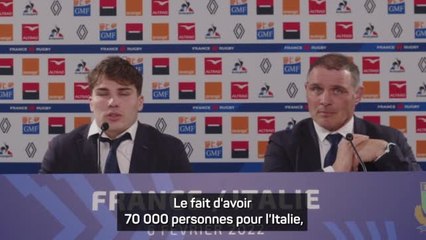 XV de France - Dupont : "On sent qu'il y a un engouement autour de nous"