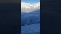 Alaskan Ski Resort Rises Above the Clouds