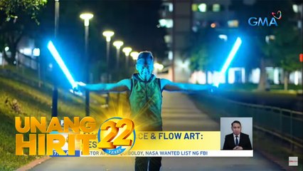 Unang Hirit: Viral na Dance and Flow Artist, ibinida ang kanyang performance art!