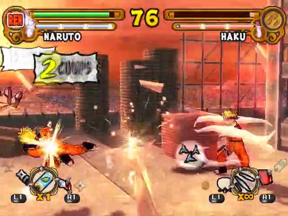 Naruto : Ultimate Ninja 3 online multiplayer - ps2