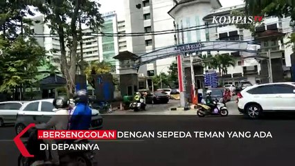 Скачать видео: Kronologi Ganjar Pranowo Terjatuh dari Sepeda, Kini Dirawat di RSUP dr Kariadi Semarang