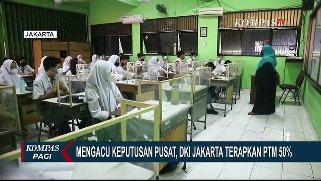 Pemprov DKI: Pemerintah Pusat Tolak Usulan PJJ 100 Persen dan Minta Tetap Jalankan PTM 50 Persen