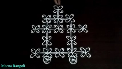 ratha saptami rangoli design - रथा सप्तमी रंगोली - రథ సప్తమి ముగ్గులు - ரத்த சப்தமி கோலம்
