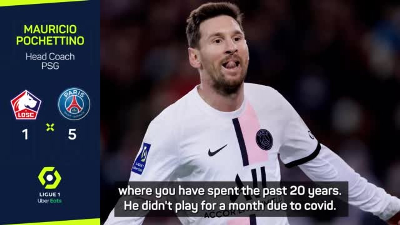 Pochettino hails 'spectacular' Messi as PSG rou...