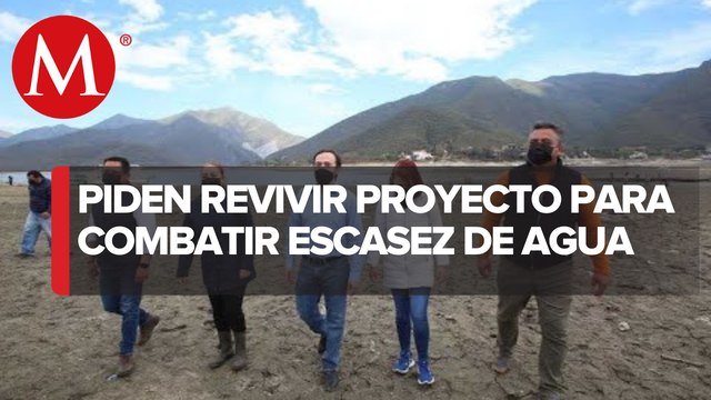 Ante crisis plantean diputados segundo acueducto El Cuchillo-Monterrey