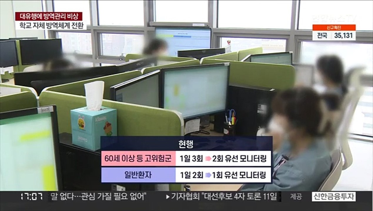 재택치료 집중관리군만 모니터링…일반군은 스스로 관리