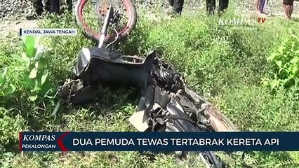 Dua Pemuda di Kendal Tewas Tertabrak Kereta Api