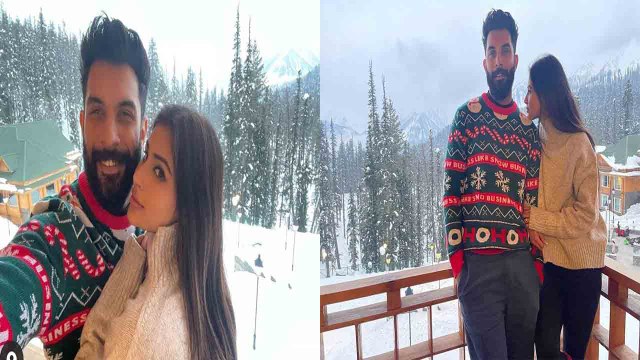 Mouni Roy और Suraj Nambiar की हनीमून की photos आईं सामने, कश्मीर में कर रहे हैं चिल | FilmiBeat
