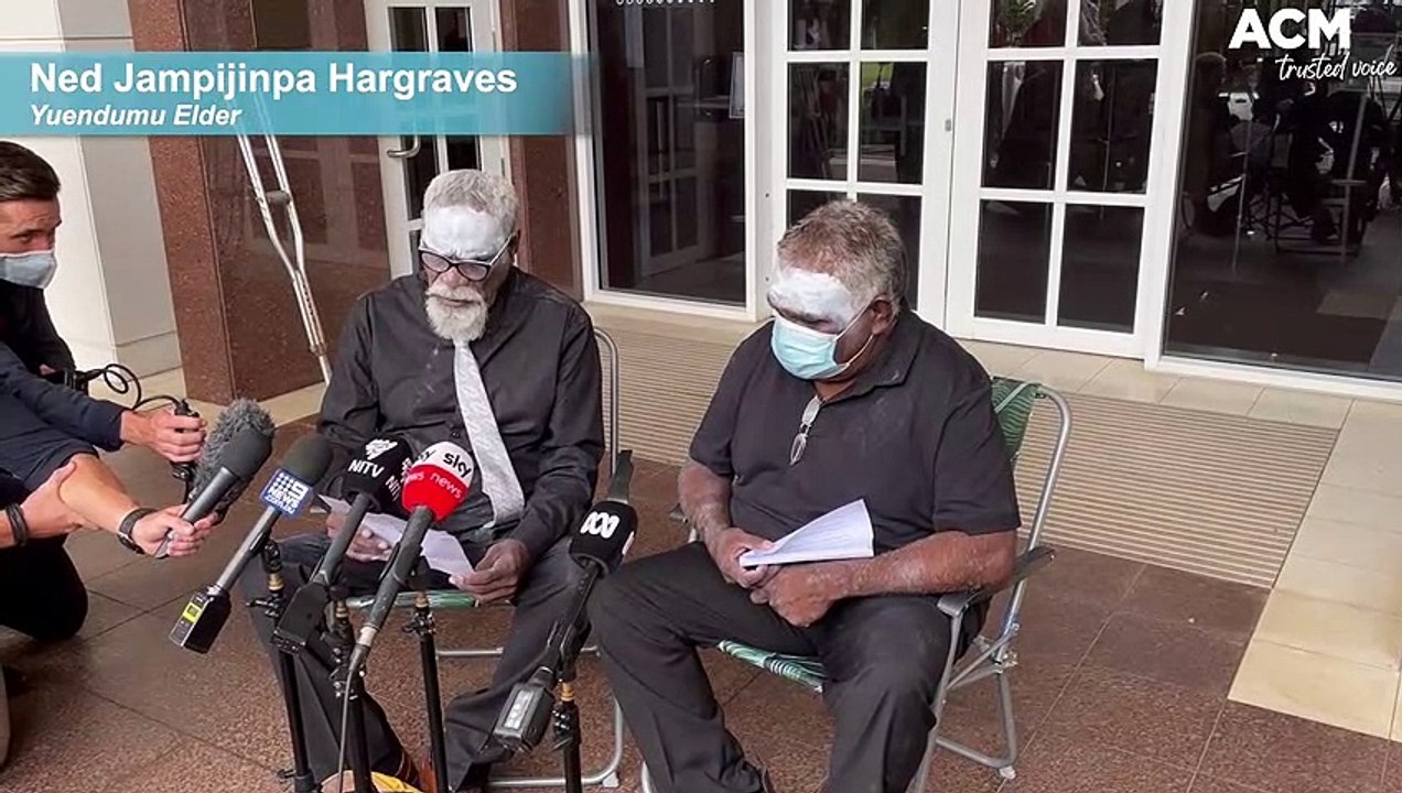 Yuendumu Elder Ned Jampijinpa Hargraves as the Kumanjayi Walker murder trial begins | February 7, 2022 | Katherine Times
