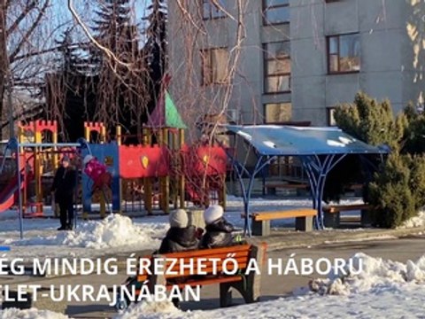 A háború sebei még mindig kézzelfoghatók Kelet-Ukrajnában