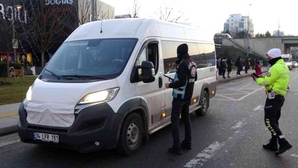 Maltepe'de okul servislerine sıkı denetim