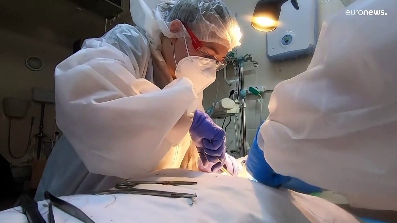 Voller Krankenhäuser in Russland: '100% auf Intensiv sind ungeimpft'