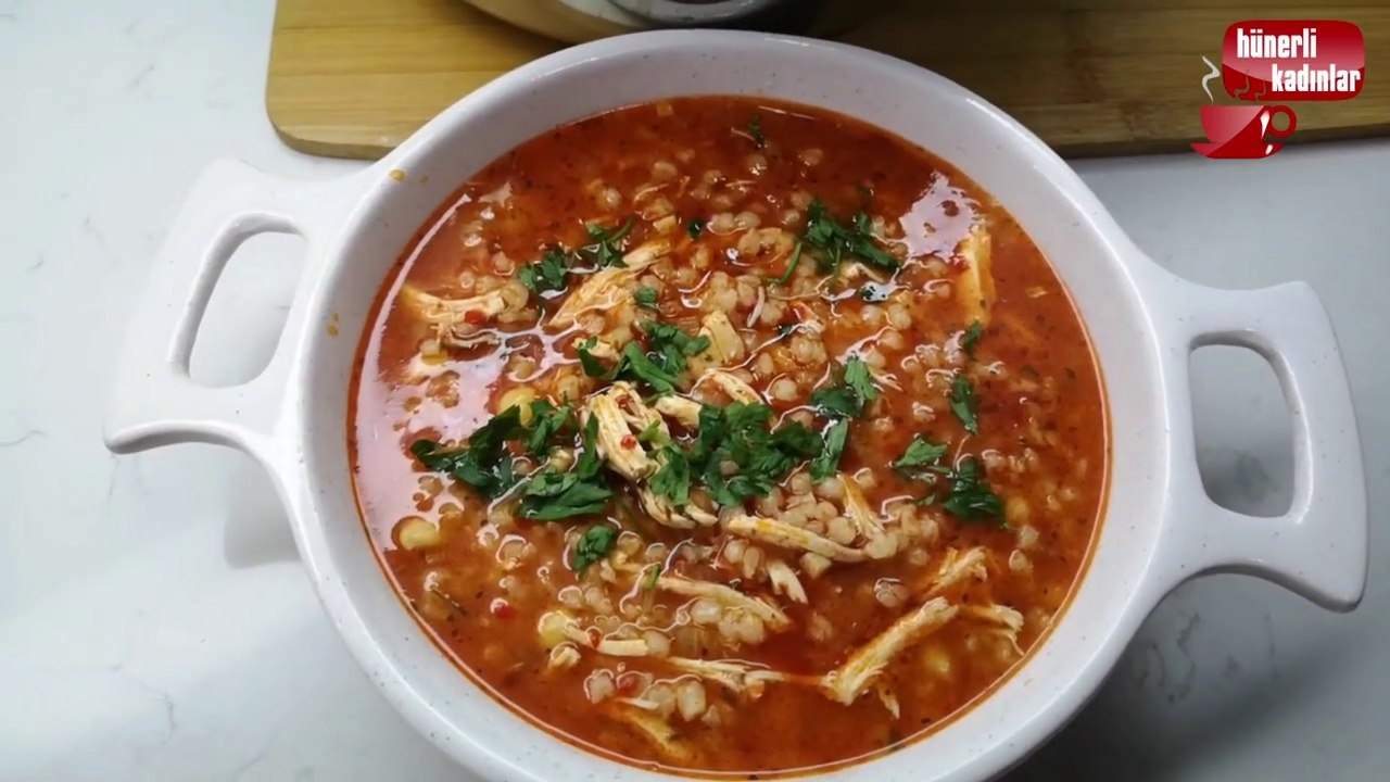 SADECE 10 Dakikanı Ayır YEMEĞİN HAZIR Tavuklu Döğme Çorbası❌ Aşurelik Buğday Yemeği